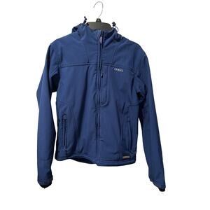 ⭐️ Women’s Ansai Blue Soft Shell  Heated Jacket Size Small Winter
